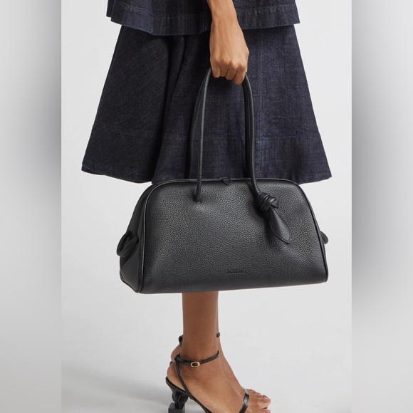 JACQUEMUS Le Turismo Black Leather Shoulder Bag $1490 - Picture 3 of 12